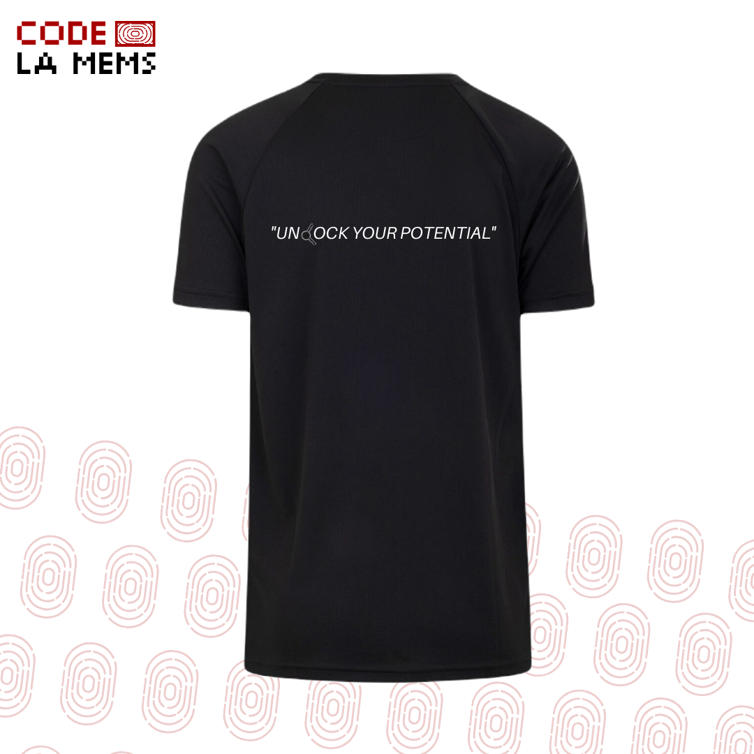 Unlock Your Potential sportshirt | Code La Mems