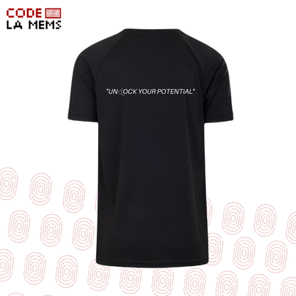 Unlock Your Potential sportshirt | Code La Mems
